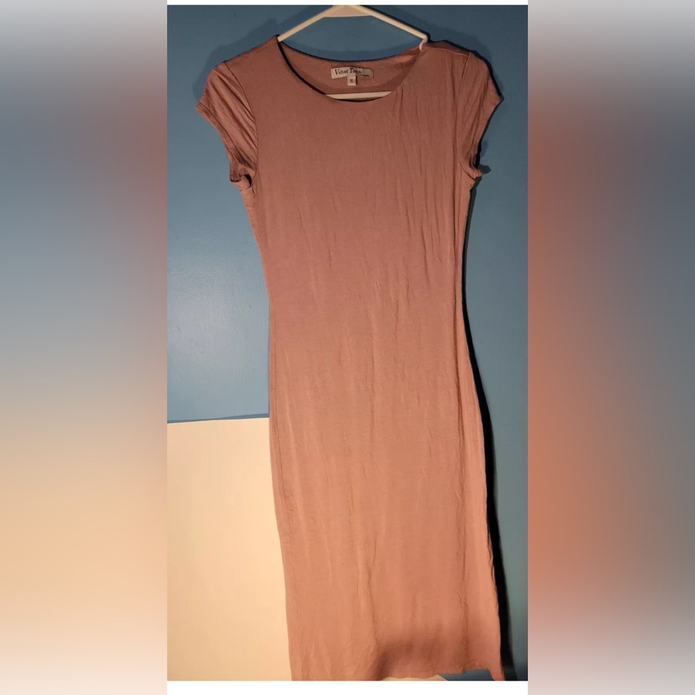 Velvet Torch  Womens Pink Sleeveless Dress Size M
